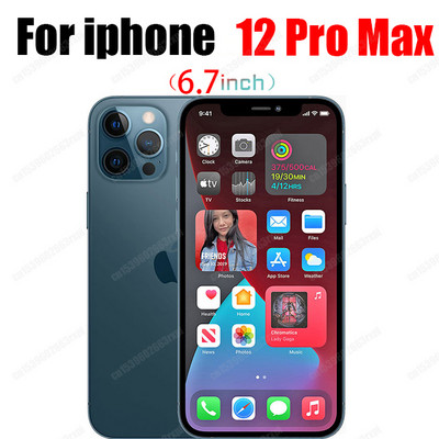 Tempered Glass for iPhone 12 Pro Max Screen Protector for iPhone 11 Full Cover Glass 6 6S 7 8 Plus X Xs Max Se 2020 Xr Film Case