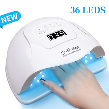 Led Lamp For Nails Uv Nail Drying Light For Gel Nail Manicure Polish Lamps Cabin Dryer Machine Nails Equipment Professional