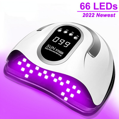 66LEDs sušilo za nokte UV LED svjetiljka za nokte za stvrdnjavanje svih gelova za nokte s senzorom pokreta Oprema za profesionalne alate za manikuru