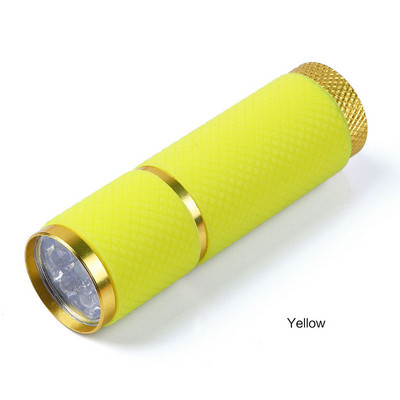 Мини UV LED светлина UV LED лампа Сушилня за нокти за гел нокти 9 LED фенерче Преносима машина за сушене на нокти Инструменти за ноктопластика UV светлина