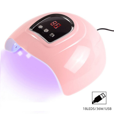 90/72/36 W küünekuivati LED-lamp igasuguste UV-geelide/lakkide/lakkide kuivatamiseks koos taimeriga automaatsensoriga Kõik maniküüri/pediküüri tööriistad