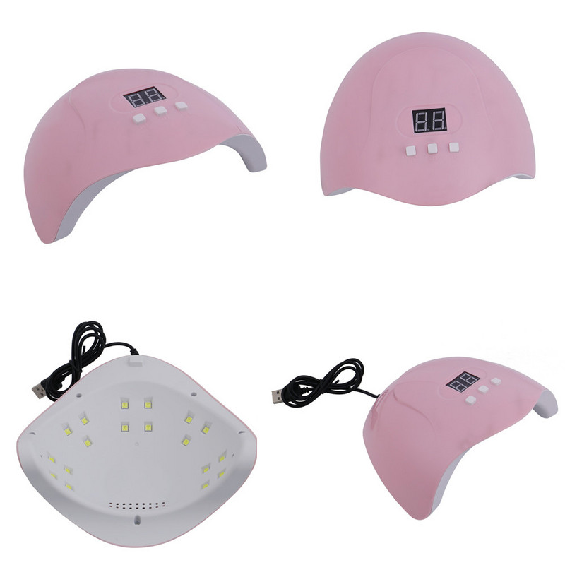 Vruća sušilica za nokte Prijenosni USB kabel Lampa za kućnu upotrebu za nokte za sušenje laka za nokte s 18 perlica UV LED lampa