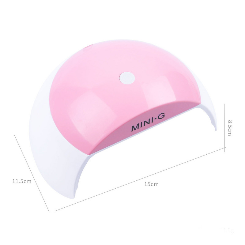 LED lámpa manikűrhöz 30 W Mini UV lámpás körömszárító minden UV géles körömlakk kikeményítéséhez USB Smart Timer Napfény körömdíszítő eszközzel