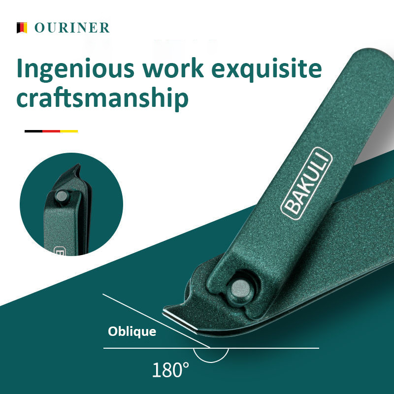 Висококачествени професионални инструменти за рязане на нокти Комплект за маникюр Комплекти за педикюр Нокторезачка Комплект куфари за пътуване от неръждаема стомана