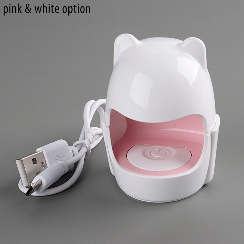 6W Mala svjetiljka za sušenje noktiju Jajesta UV LED lampa za jedan prst Kabina za sušenje gela za manikuru Oprema za uređenje noktiju GLC043