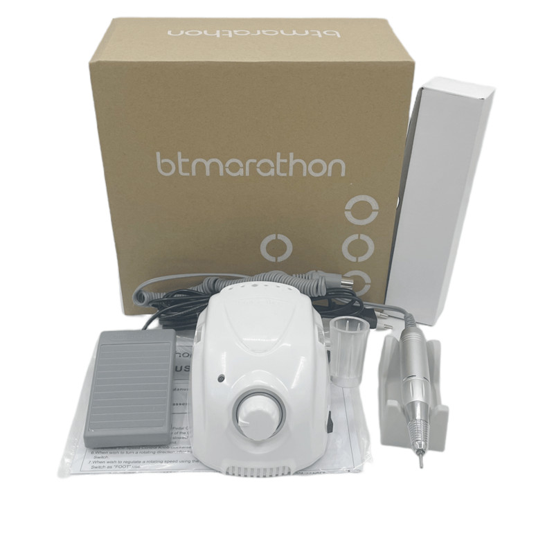 Új manikűrgép Strong 210 35000RPM 65W BT Marathon Champion Control Box fogantyú elektromos körömfúró körömreszelő felszerelés készlet
