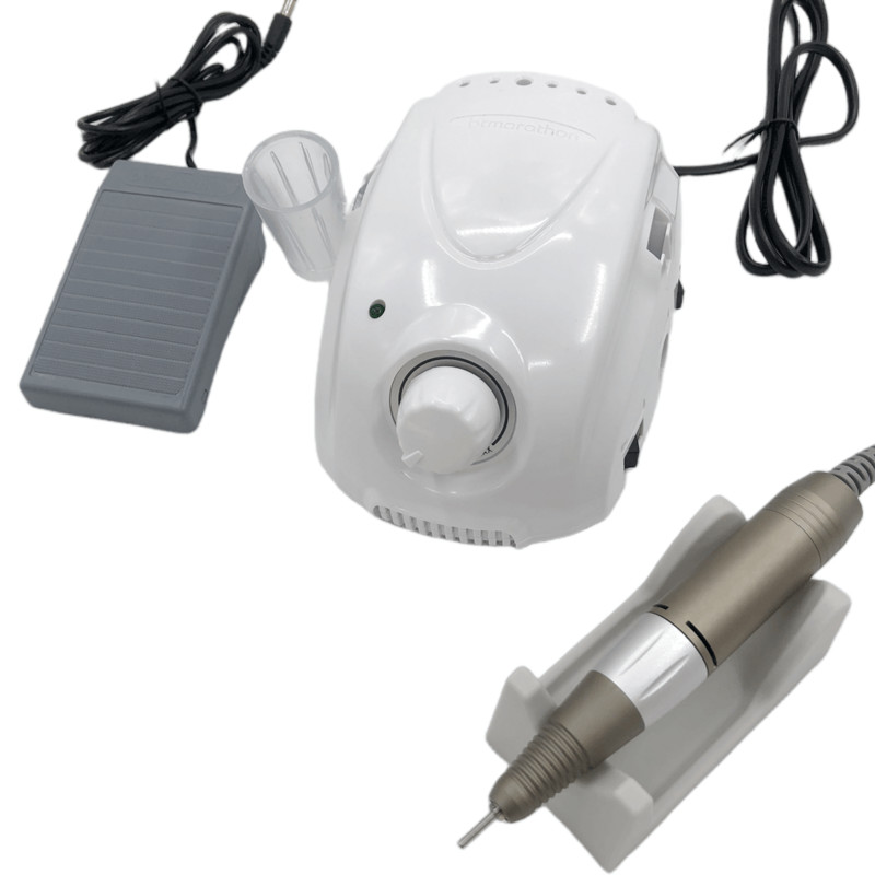 Új manikűrgép Strong 210 35000RPM 65W BT Marathon Champion Control Box fogantyú elektromos körömfúró körömreszelő felszerelés készlet