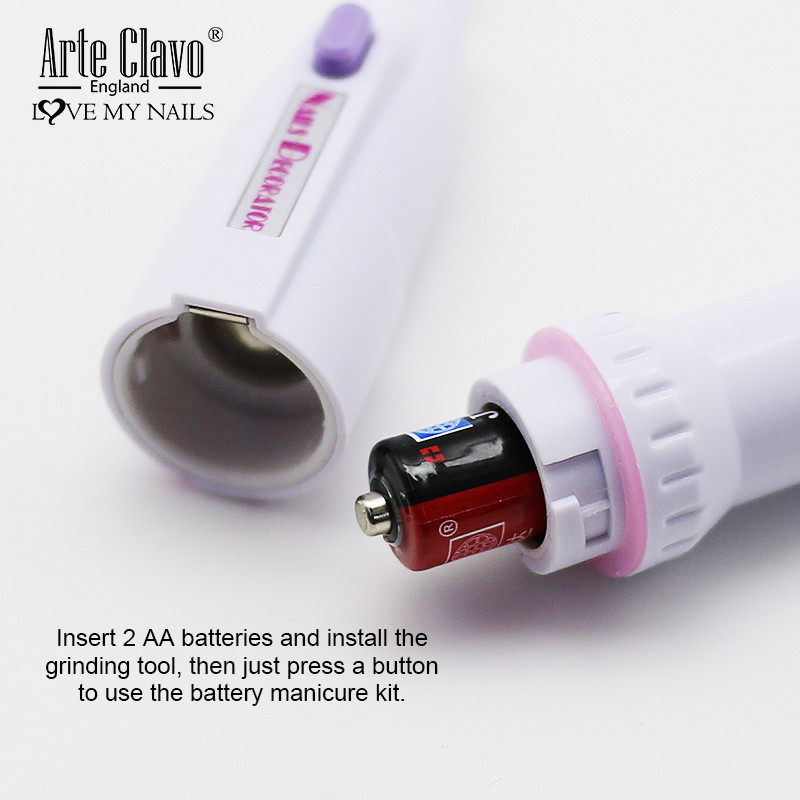 Elektrinis nagų gręžimo rinkinys manikiūrui 5 viename Manikiūro mašina Nagų kirpimo mašinėlė Šlifuoklio priežiūros rinkinys Nagų buferio poliravimo valiklis