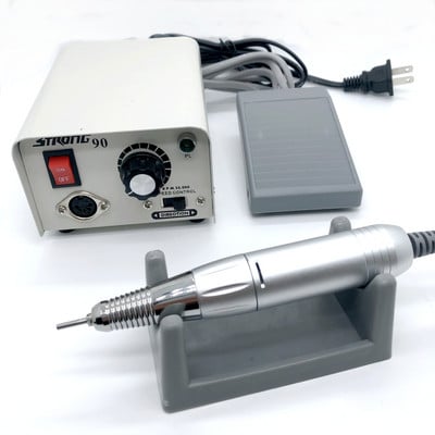 STRONG 90 Control Box 65w 35000rpm 102 102L fogantyú elektromos körömfúró lakk gép manikűr körömfúró készlet