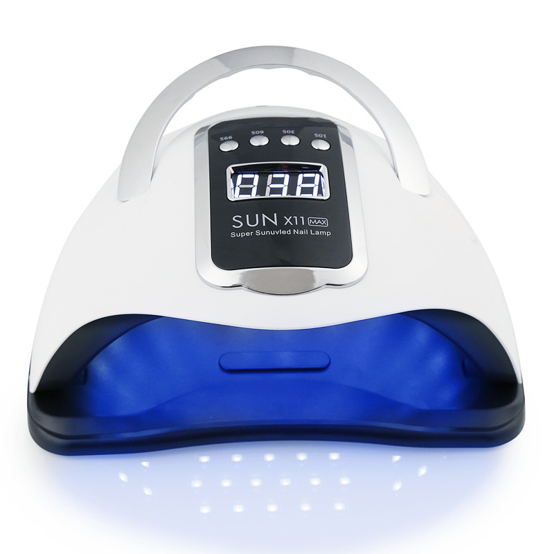 SUN X11 MAX UV szárító lámpa Körömlámpa köröm géllakkhoz Motion Sensing Professzionális UV lámpa manikűr szalonba
