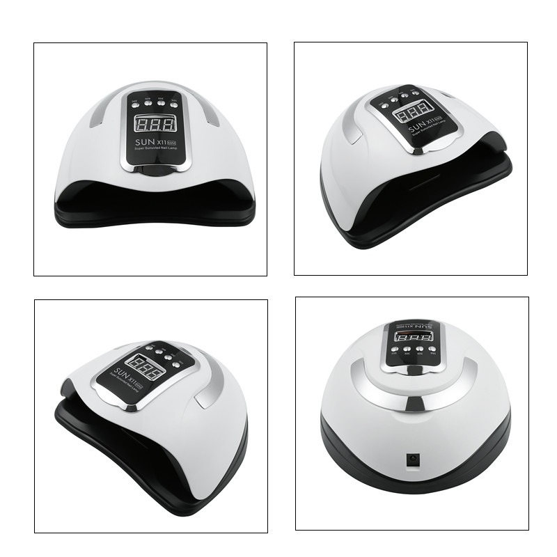 SUN X11 MAX UV szárító lámpa Körömlámpa köröm géllakkhoz Motion Sensing Professzionális UV lámpa manikűr szalonba