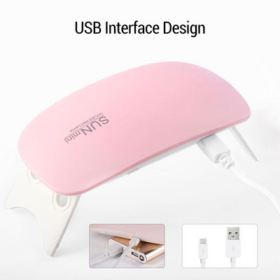 36W UV LED svjetiljka Stroj za sušenje noktiju Prijenosni USB kabel Svjetlo za kućnu upotrebu UV Učvršćivač gel laka 12 LED lampa Alat za manikuru Nail Art