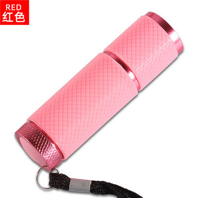 1 vnt UV šviesos lempos nagų dailės džiovintuvas, mini nešiojamas elektrinis žibintuvėlis, greitai džiūstantis LED kietėjantis gelis žibintuvėlis „pasidaryk pats“ manikiūro įrankis K3