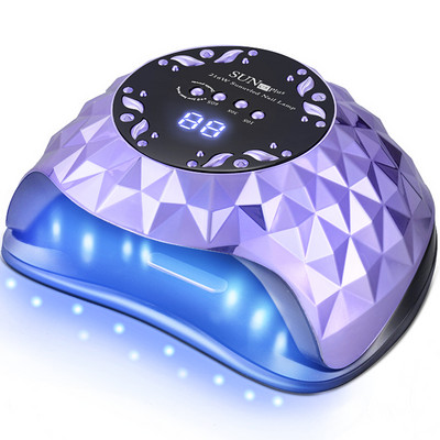 UV LED lámpás körömlámpás körömszárító minden géllakkhoz, gyorsan kötődő 4 időzítővel, nagy helyű, professzionális Gellak manikűrfény
