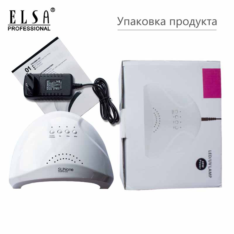 48W SUNONE Professzionális LED UV körömlámpa köröm géllakkhoz LED körömfény körömszárító UV lámpa szállítmány orosz raktárból