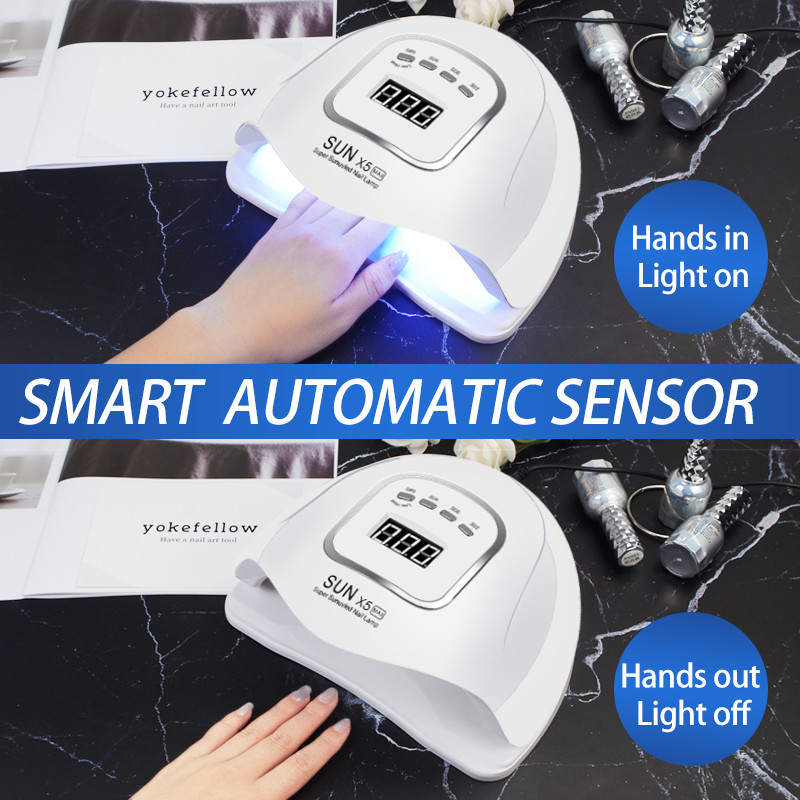 UV LED lámpa körmökhöz memória funkcióval Lámpa gél lakk szárító lámpához 45 LED lámpa otthoni manikűrhöz és körömszalonhoz