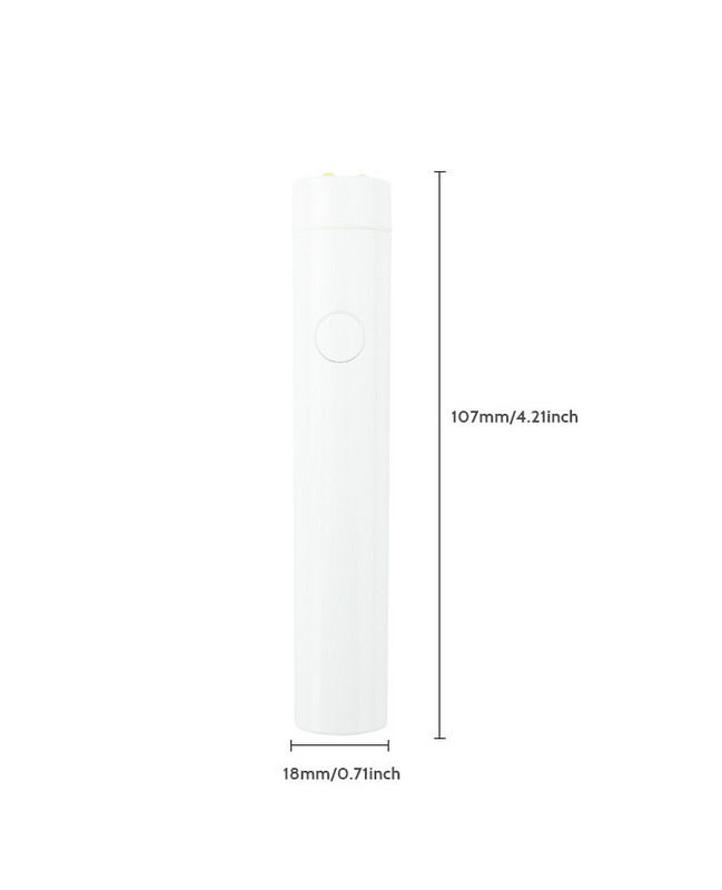 Mini küünekuivati 200 mAh aku küünelampiga USB kaasaskantav taskulambi pliiatsi tüüpi LED-valgusteraapia masin ultraviolettkiirgusega küpsetuslamp