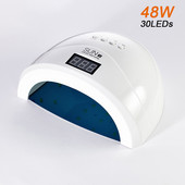 48W svjetiljka za manikuru SUN LED lampa za nokte 30 kom LED UV lampa za sve gelove s dnom 30-ih/60-ih/99-ih Nail Art Machine Gel lampa