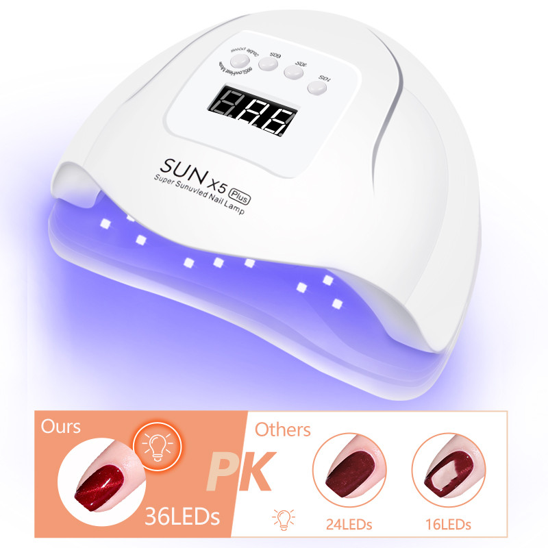 SUN X5 PLUS UV LED lámpa körömszárítóhoz lámpa manikűrhöz 10/30/60/99s időzített szárító lakk körömlámpa szárító lámpa