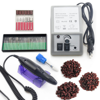 35000 RPM körömfúró gép manikűr gép Pro manikűr pedikűrhöz elektromos körömreszelő körömdíszítő berendezés körömfúróval