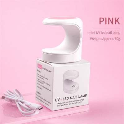 Mini körömszárító UV lámpás manikűr gép LED lámpás manikűr eszközök egyujjas Nails Art UV gél lakk körömszárító USB köröm lámpa