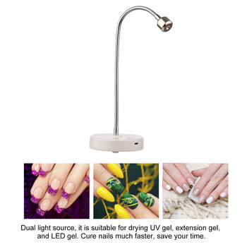 Μίνι UV LED Λάμπα νυχιών Gel Polish Dryer Nail Lamp Curing Nail UV Light Θεραπεία Light Nail Art Tools