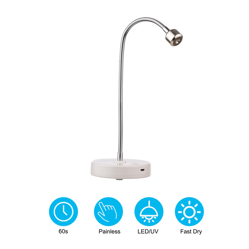 Mini UV LED körömlámpa zselés lakk körömszárító Körömlámpa Köröm UV fény LED terápia Fény Köröm Art eszközök