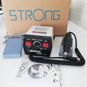 2018 Nou Sosire Strong 204+STRONG 210 Mâner 2.35 Mașină de găurit pentru unghii Manichiură Pedichiură Biți de pile electrice Echipament pentru arta unghiilor