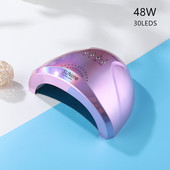 48W UV LED svjetiljka za nokte s 30 kom LED dioda za stvrdnjavanje gela za sušenje noktiju Lampa za sušenje laka za nokte 5/30/60s Auto Sensor Alati za manikuru