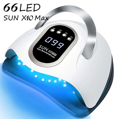 SUN X11 MAX UV LED lámpa körömszárítóhoz manikűr körömlámpa zselés lakk köröm Motion Sensing professzionális lámpa manikűrhöz