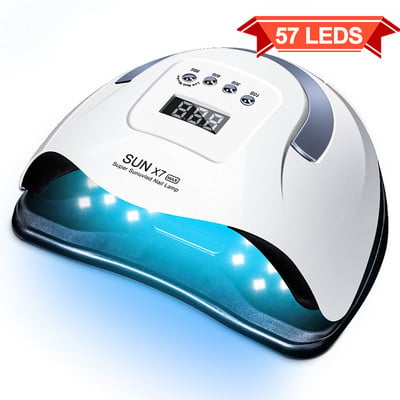 SUN X11 MAX UV LED lámpa körömszárítóhoz manikűr körömlámpa zselés lakk köröm Motion Sensing professzionális lámpa manikűrhöz