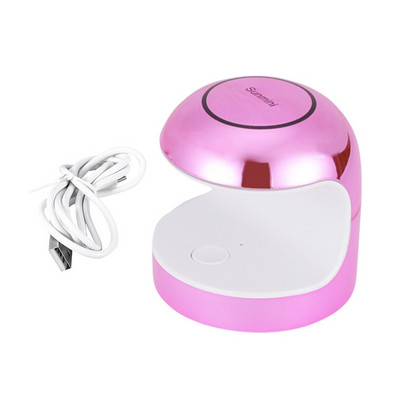 16 W körömszárító lámpa UV LED lámpa Köröm Mini hordozható körömszárító USB kábellel Gél körömlakk szárító Ajándék Otthoni Utazás