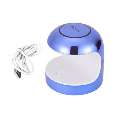 16 W körömszárító lámpa UV LED lámpa Köröm Mini hordozható körömszárító USB kábellel Gél körömlakk szárító Ajándék Otthoni Utazás