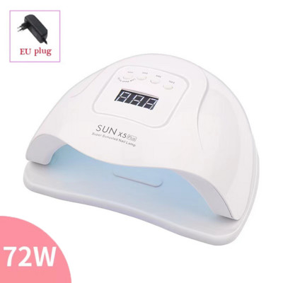 Körömszárító LED körömlámpa UV lámpa az összes gél körömlakk kikeményítéséhez Motion Sensing manikűr pedikűr szalon eszközzel