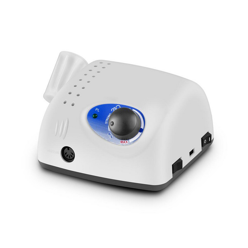 Mikrovariklis Strong 210 40000RPM rankena STRONG 105 Elektrinis manikiūro nagų grąžtas Rankinis nagų įrangos rinkinys Manikiūro įrankiai