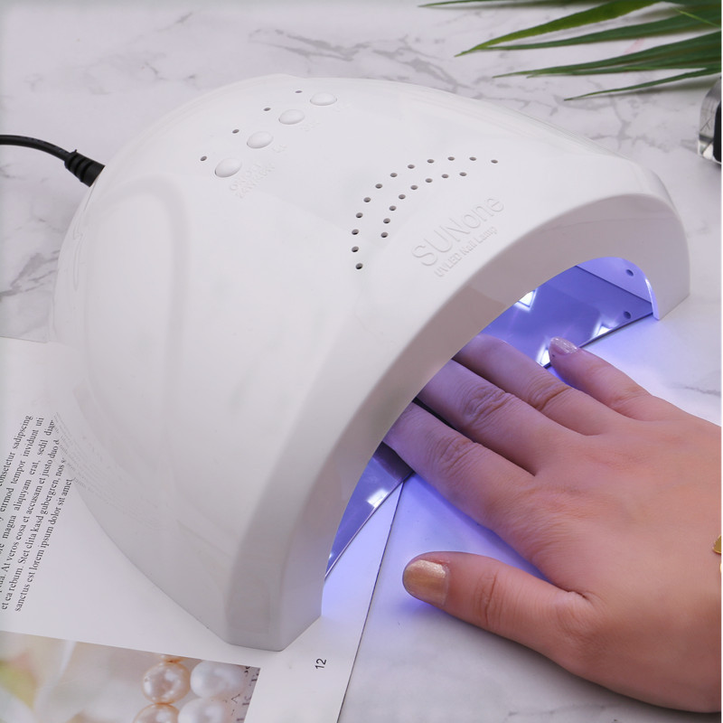 80 W SUN X5 Max LED UV lámpa Körömszárító géllakk kötőlámpa automatikus érzékelővel LCD kijelzővel 45LED lámpa női körömszárítóhoz