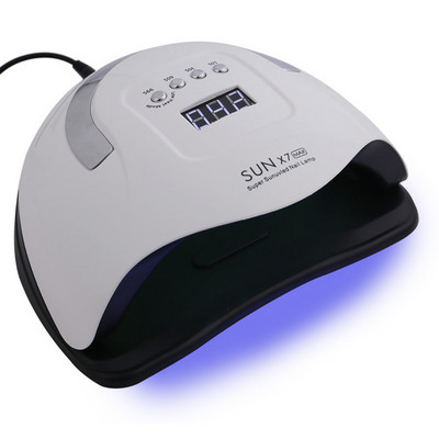 SUN X5 Max UV LED lámpás körömszárító automata szenzoros LCD kijelzővel 45LED Nails UV lámpa manikűr zselé műkörmökhöz
