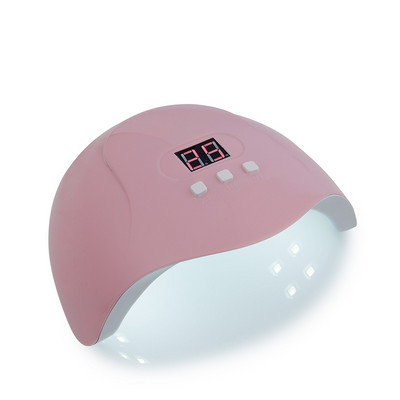 Hordozható 36 W-os rózsaszín körömszárító gép UV LED lámpa 30/60/90s időzítő USB kábel otthoni használatra köröm UV gél lakk szárító LED körömlámpa eszköz