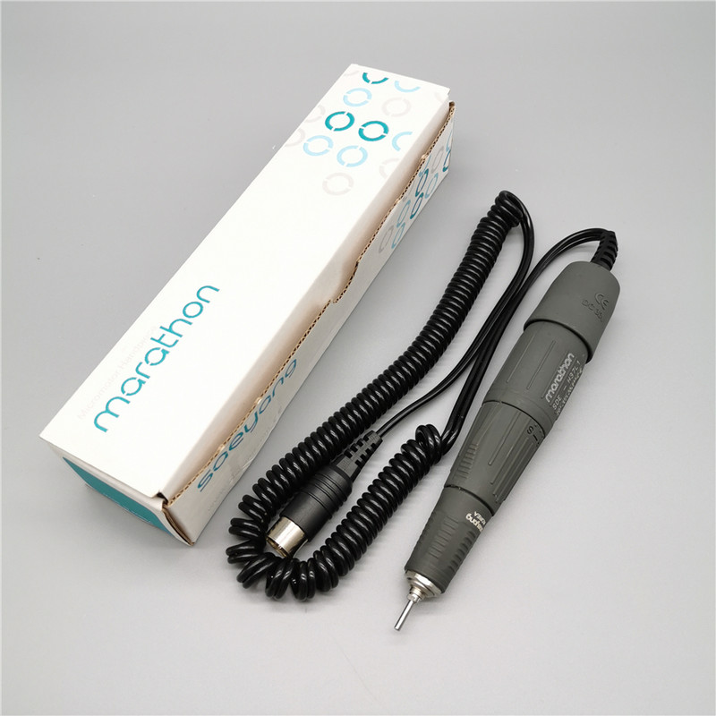 Gręžimo rašiklis STRONG 210 105 102LN H37L1 Sh20N 102 rankena 35K & 40K & 45K RPM manikiūro grąžtas Marathon mikromotorinis poliravimo antgalis