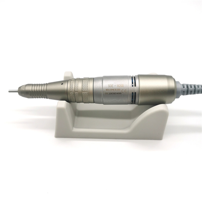 Gręžimo rašiklis STRONG 210 105 102LN H37L1 Sh20N 102 rankena 35K & 40K & 45K RPM manikiūro grąžtas Marathon mikromotorinis poliravimo antgalis