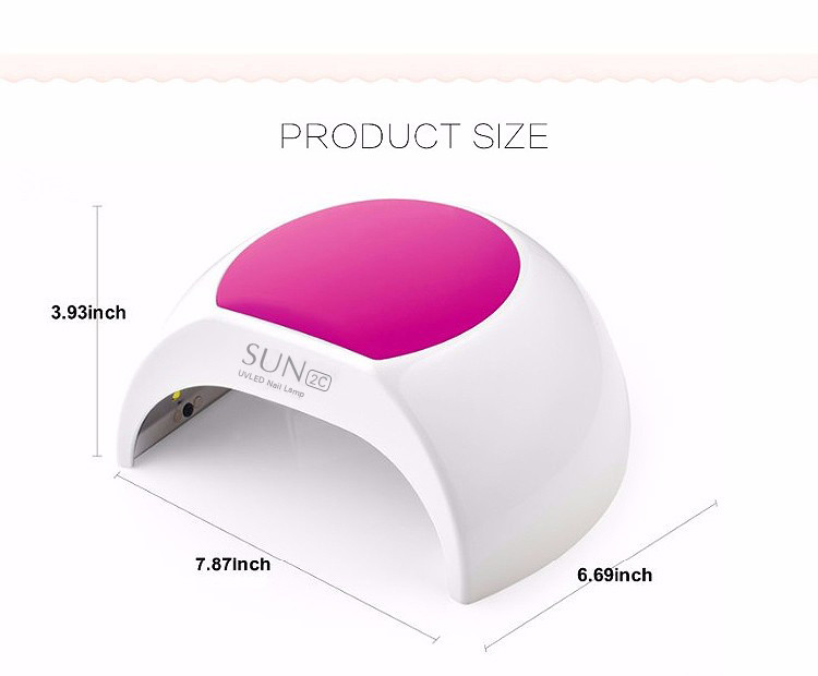 48W LED körömlámpa körömszárító kettős kézi 33 db LED UV lámpa UV géles körömlakk kikeményítéséhez Motion Sensing manikűr szalon eszközzel