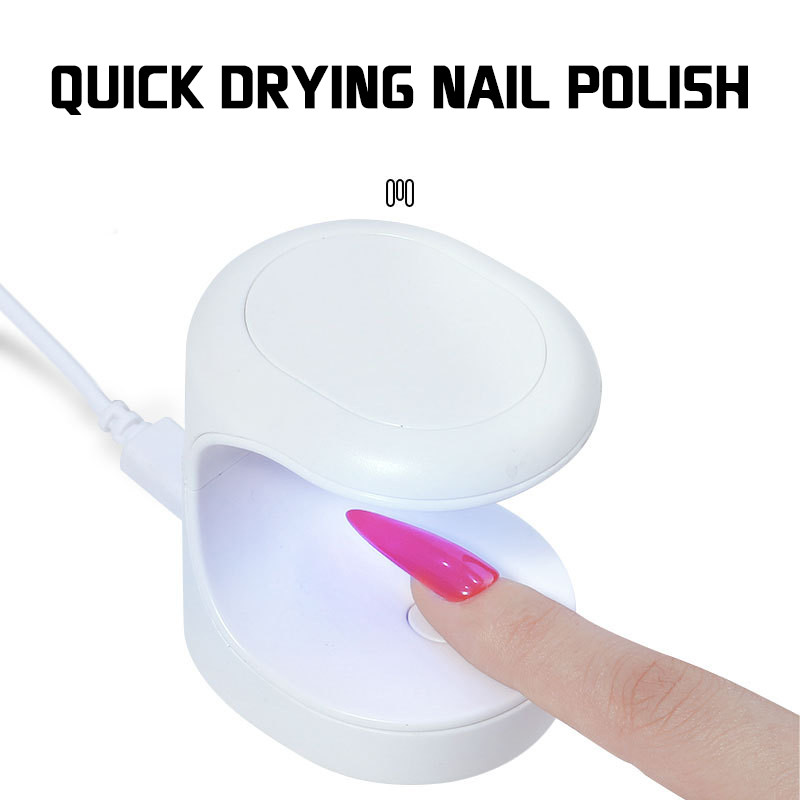 16 W egyujjas mini körömszárító UV lámpás manikűr gépi Nails Art Tool gél lakk körömszárító LED körömlámpás manikűr eszközök