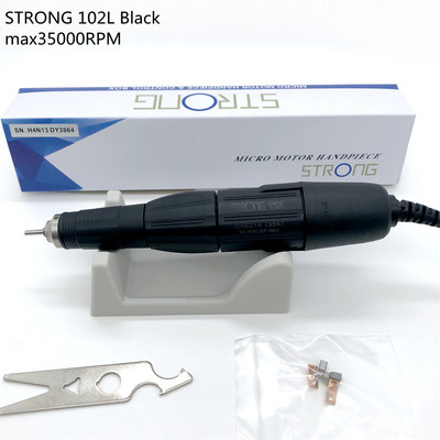 Στυλό τρυπανιού 35K STRONG102L Handpiece For Marathon STRONG 210 Box Electric Machine Manicure Nails Drill Handle Nail Tool