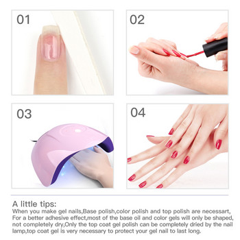 Hot Nail Dryer 24W 12 Led Uv Led Nail Lamp for Acrylic Nail Gel Varnish Curer Drying Lamp with Nail Art Salon Manicure Machine