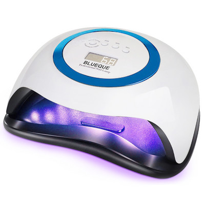 Cea mai nouă lampă pentru unghii, lampă cu LED UV de 114 W, cu 4 setări de temporizator și mâner, uscător de unghii profesional cu întărire rapidă și echipament pentru manichiură