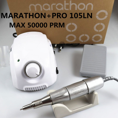 STRONG MARATHON Championship-3 Strong 210 PRO 105LN Fogantyú 50000 rpm Elektromos manikűr Körömfúró gép FORTE 210 Nail art Tool