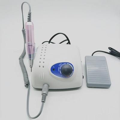 Burghiu electric pentru unghii 35000RPM Strong 210 65W Mașină de manichiură Kit de pedichiură Strong Nails Art Tool Piesa de mână Echipament pentru pile de unghii