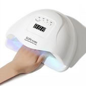 SUN X5 Plus UV LED lámpa Körömszárító Manikűr Köröm Lámpa UV fény zselés körömhöz Motion Sensing professzionális manikűr lámpával