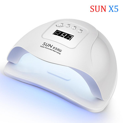 114 W SUNX7 MAX UV LED lámpás körömszárító minden zseléhez 57 LED szárító lámpalakk napfény időzítő 10/30/60 mp körömszárítóhoz