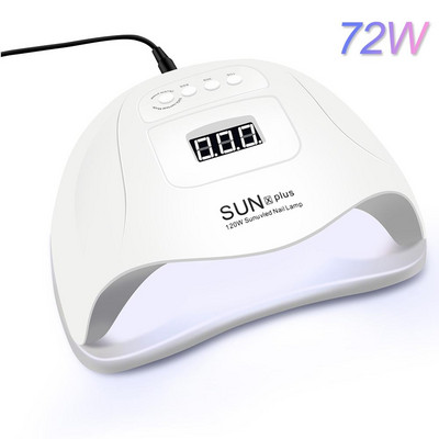 SUNS9 84W UV lámpa LED körömlámpa körömszárító napfény időzítő 10/30/60s gél körömlámpa szárításhoz lámpa körömdíszítő eszközök